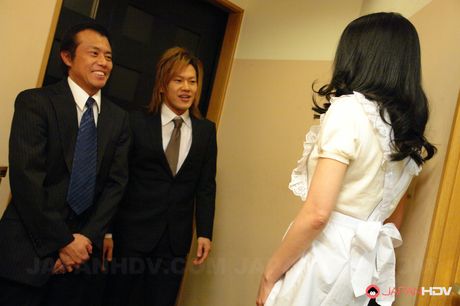 Slutty office lady Kana Aizawa gets fucked by her horny co-worker