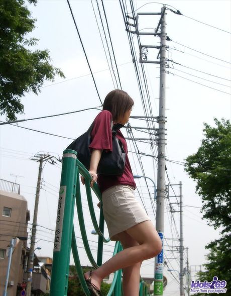 Madoka enjoys teasing cocks and slowly satisfying them when she has them